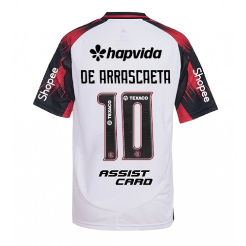 Flamengo Giorgian de Arrascaeta #10 Seconda Maglia 2025-26 Manica Corta Flamengo Giorgian de Arrascaeta #10 Seconda Maglia 2025-26 Manica Corta